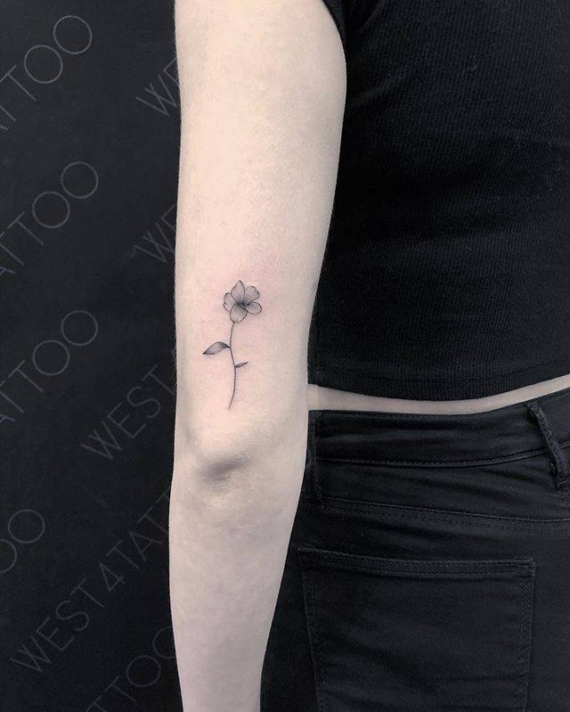Flower Tattoos Back Of Arm Best Flower Site