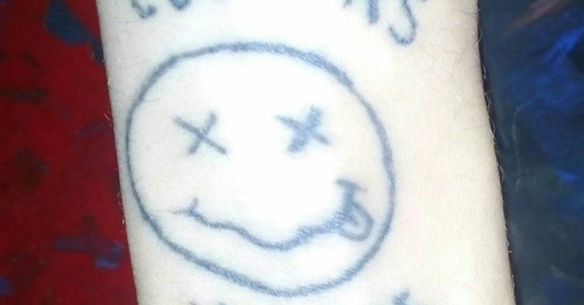 Come As You Are"; Nirvana Inspired Tattoo On The