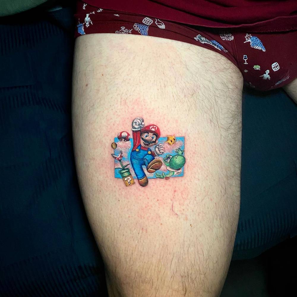Mario Tattoo