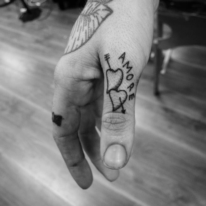 Amore" Tattoo On Rob. 657_x_657_jpg