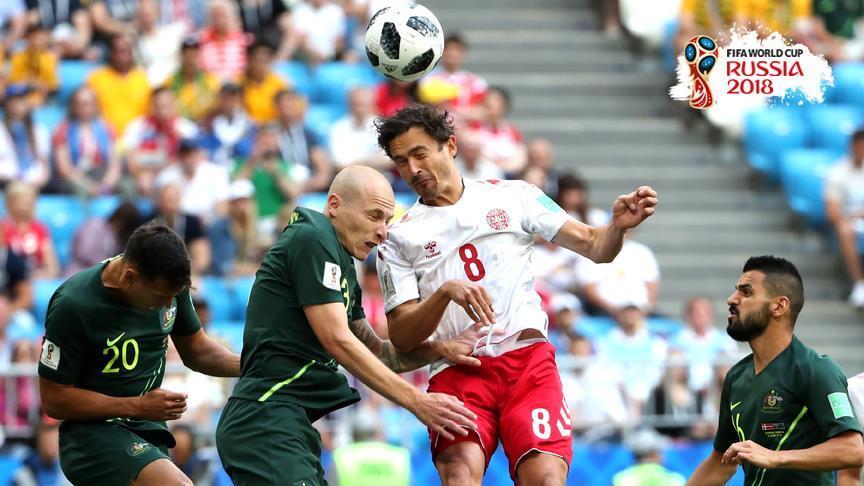 World Cup Denmark, Australia share points in Group C