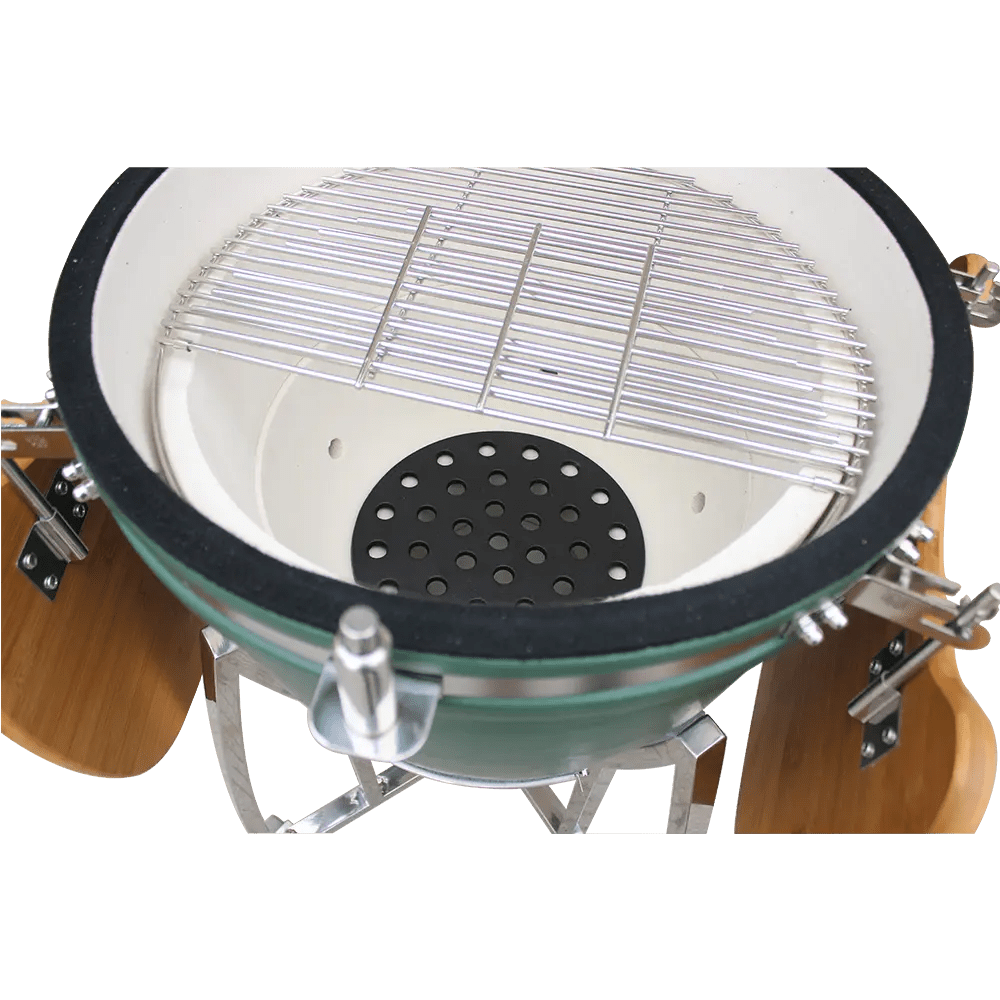 Auplex Outdoor Egg Kamado 21 Inch Charcoal Ceramic BBQ Grill