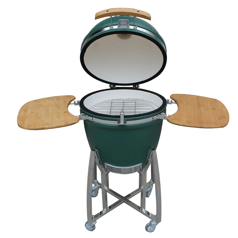 Auplex Outdoor Egg Kamado 21 Inch Charcoal Ceramic BBQ Grill