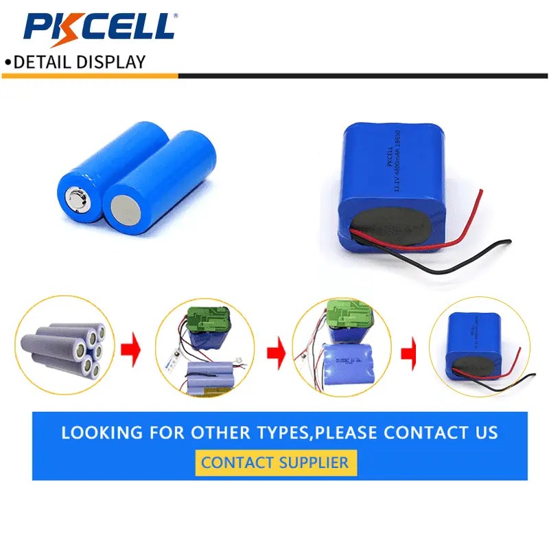 high rate 18650 2500mah lithium ion battery Pkcell