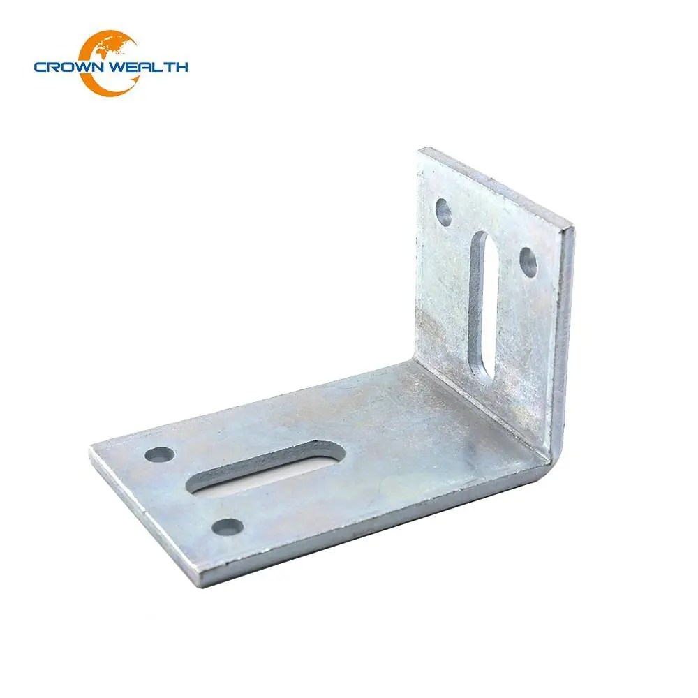 China Adjustable Galvanized steel Angle Bracket factory and