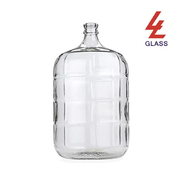 China linlang shanghai high quality Sodalime Glass carboy carrier