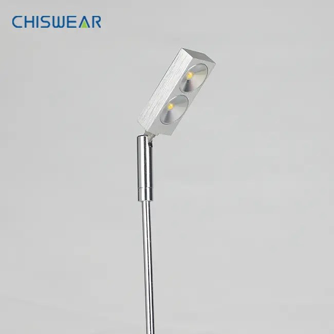 China 2W Jewelry Display Lighting Fixture LED Mini Stand Spotlights 110