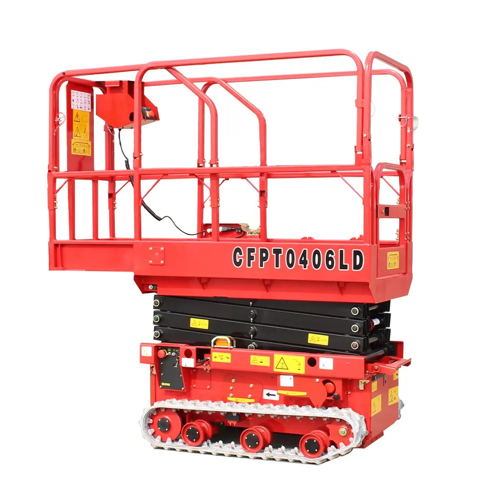 Small Scissor Lift For Sale Tracked And Wheeled Manufacturer CFMG