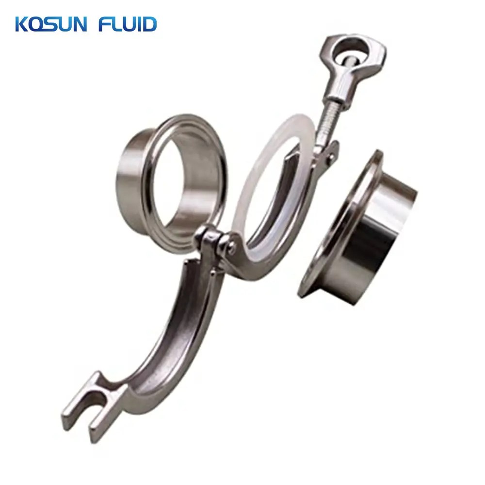 Wholesale Stainless steel sanitary tri clamp pipe fitting Manufacturer