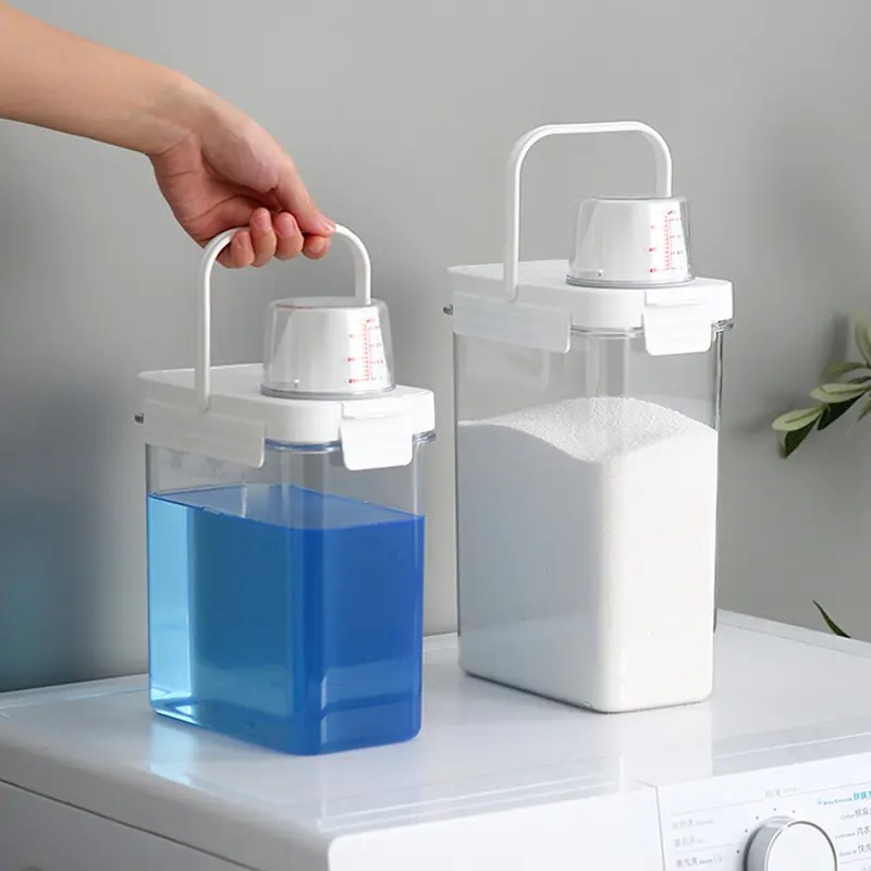 China Measuring Cup Laundry Detergent Dispenser with Handle