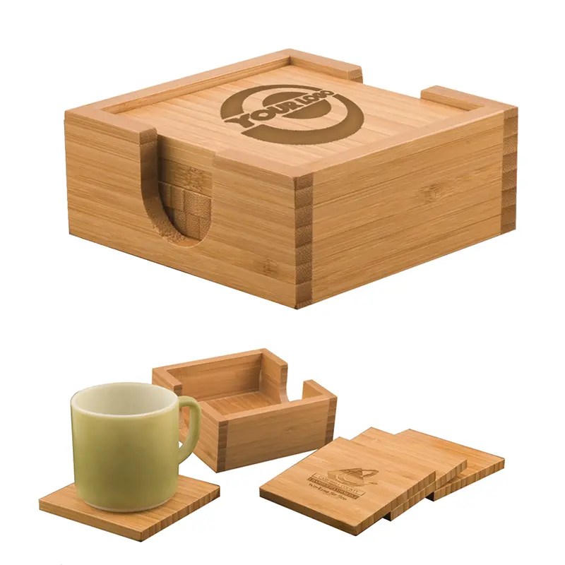 New Product Launch In China Bamboo Fashionable Table Mats and Coasters
