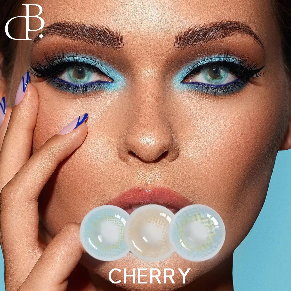 Wholesale CHERRY Non Prescription Solution Colored Contact Lenses