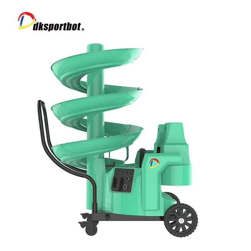 China automatic football throwing machine soccer equipment factory and