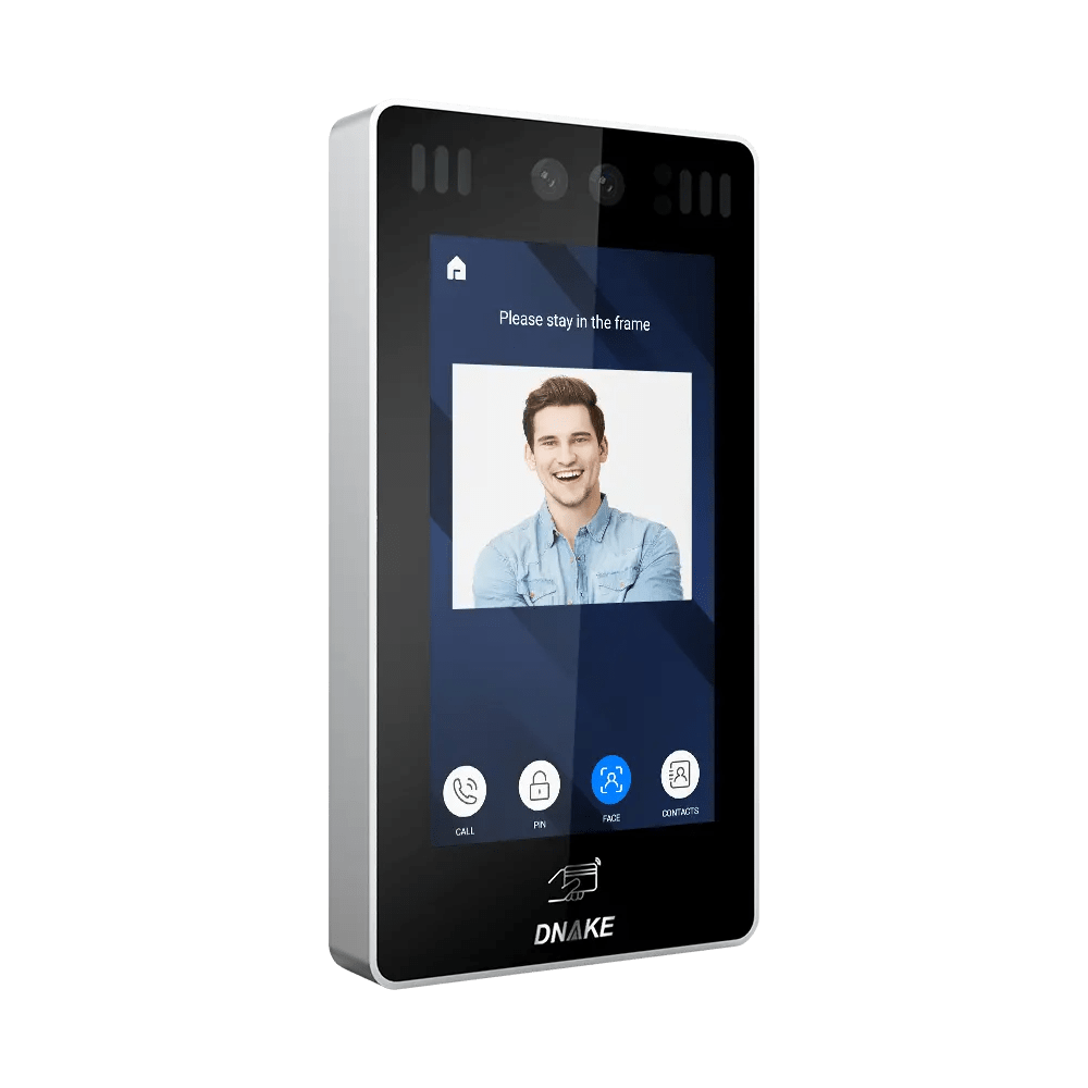 Ip Door Access Control Systems 7” Facial Recognition Android