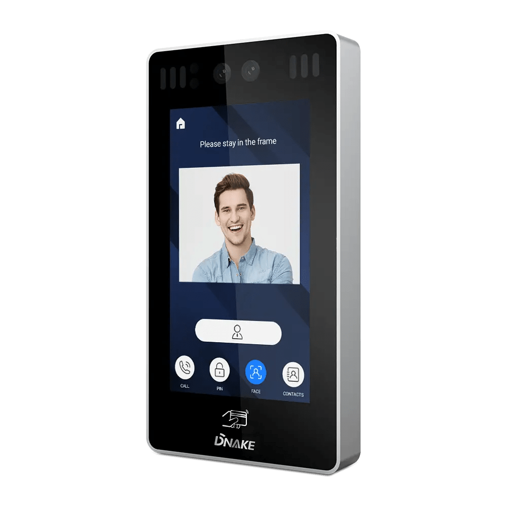 Ip Door Access Control Systems 7” Facial Recognition Android Doorphone DNAKE Manufacturer