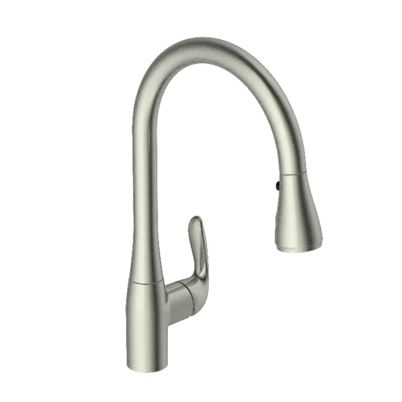 Wholesale New style onehandle pulldown kitchen faucet with power