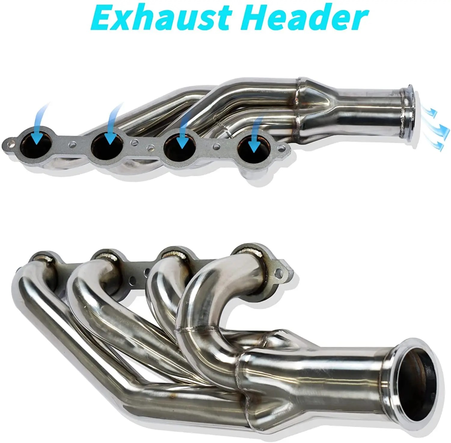 China ODM An Fittings Size Supplier Exhaust Header Manifold For LSX