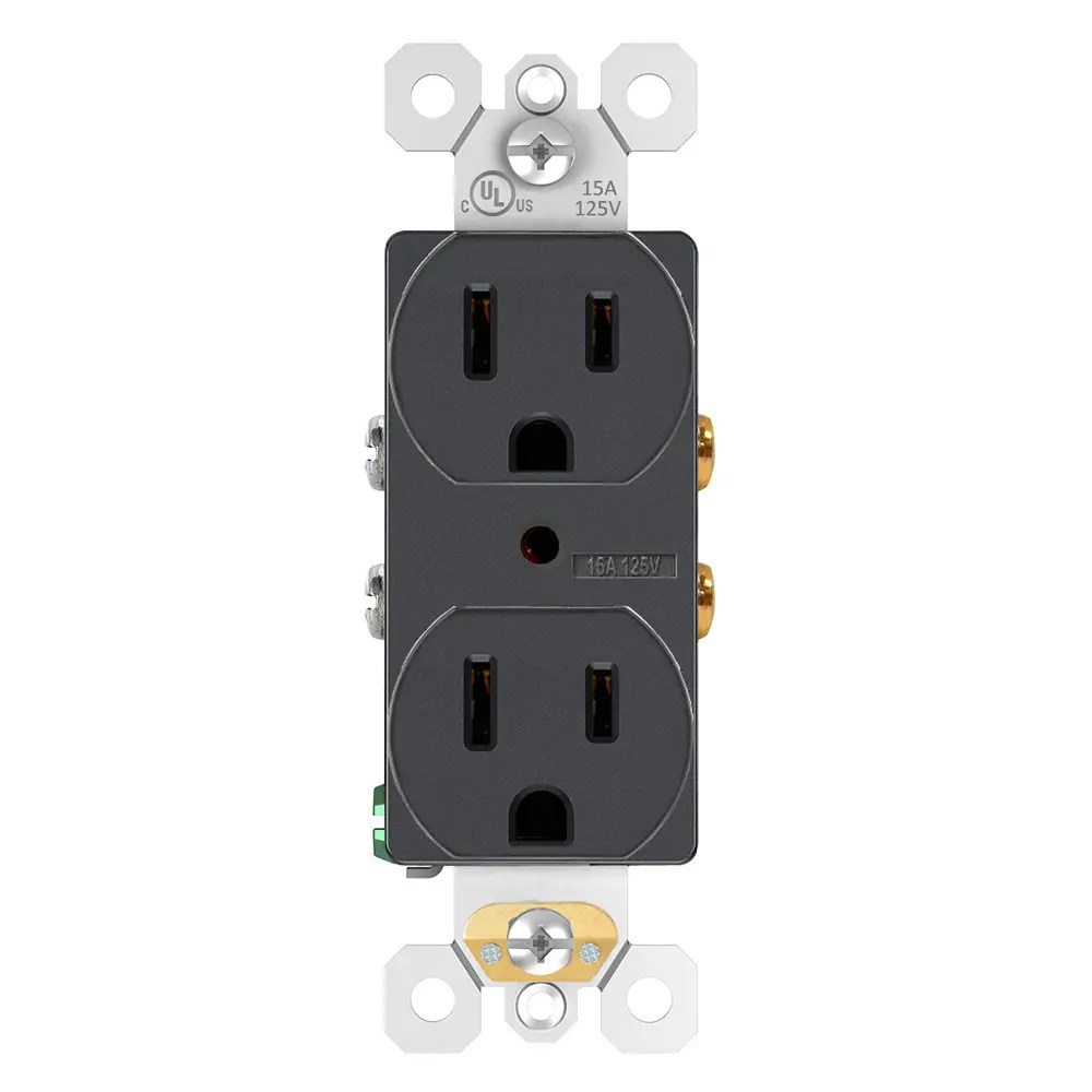 China R15 Standard Duplex Receptacle 15A manufacturers and suppliers