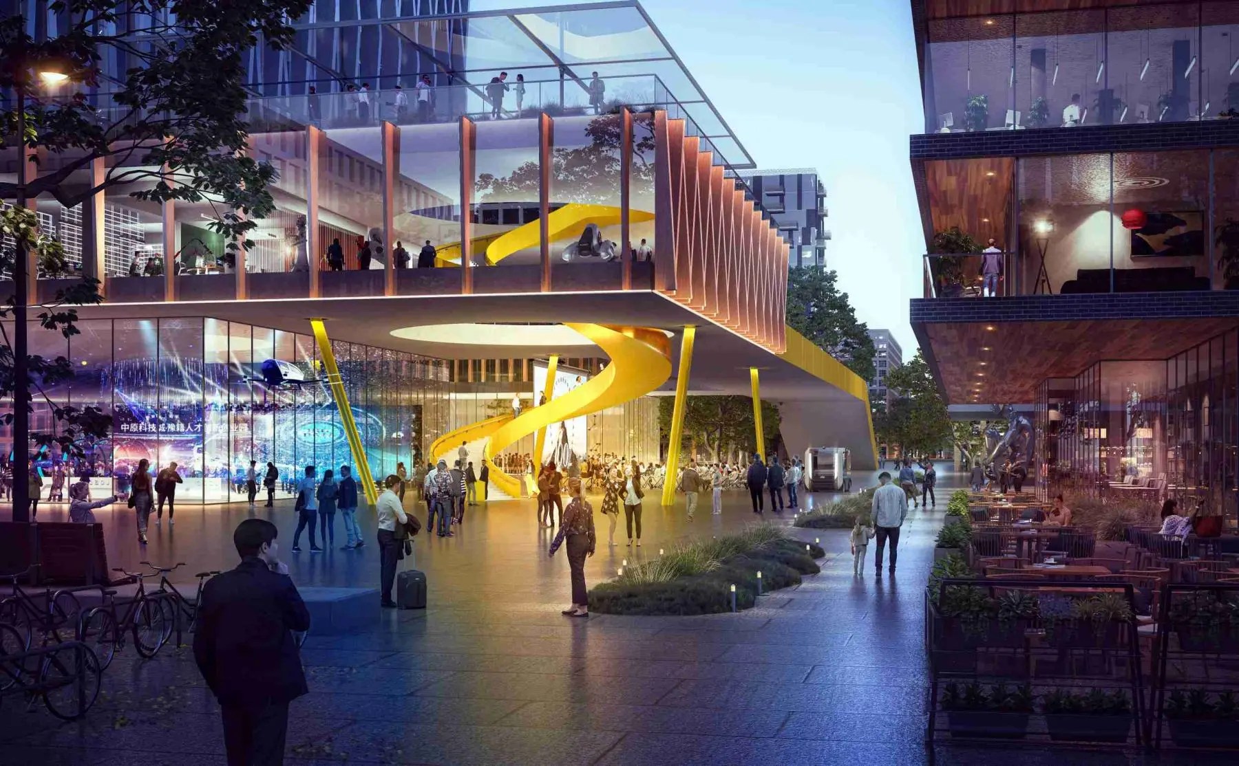 China Commercial complex rendering factory and manufacturers Frontop