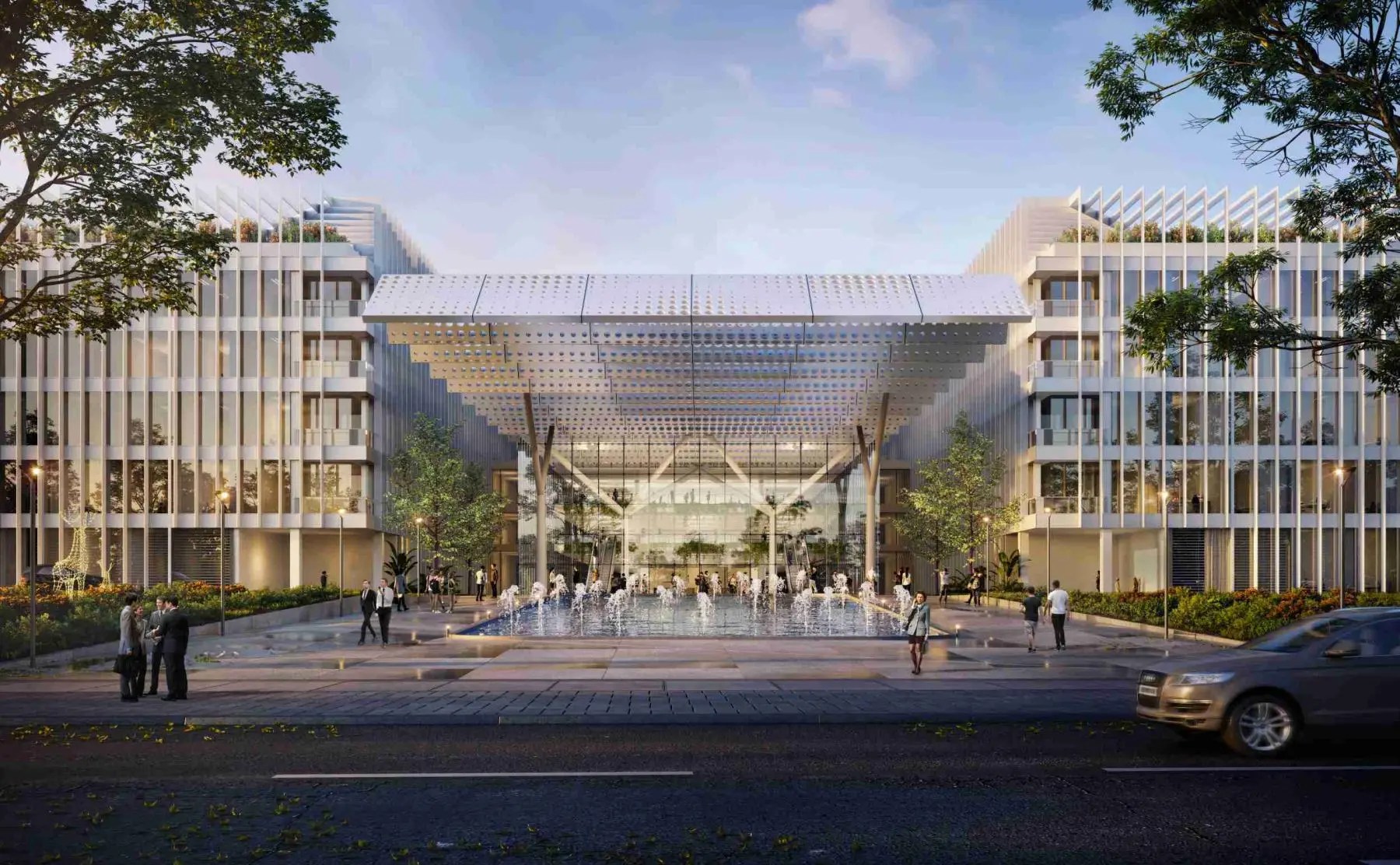 China Commercial complex rendering factory and manufacturers Frontop