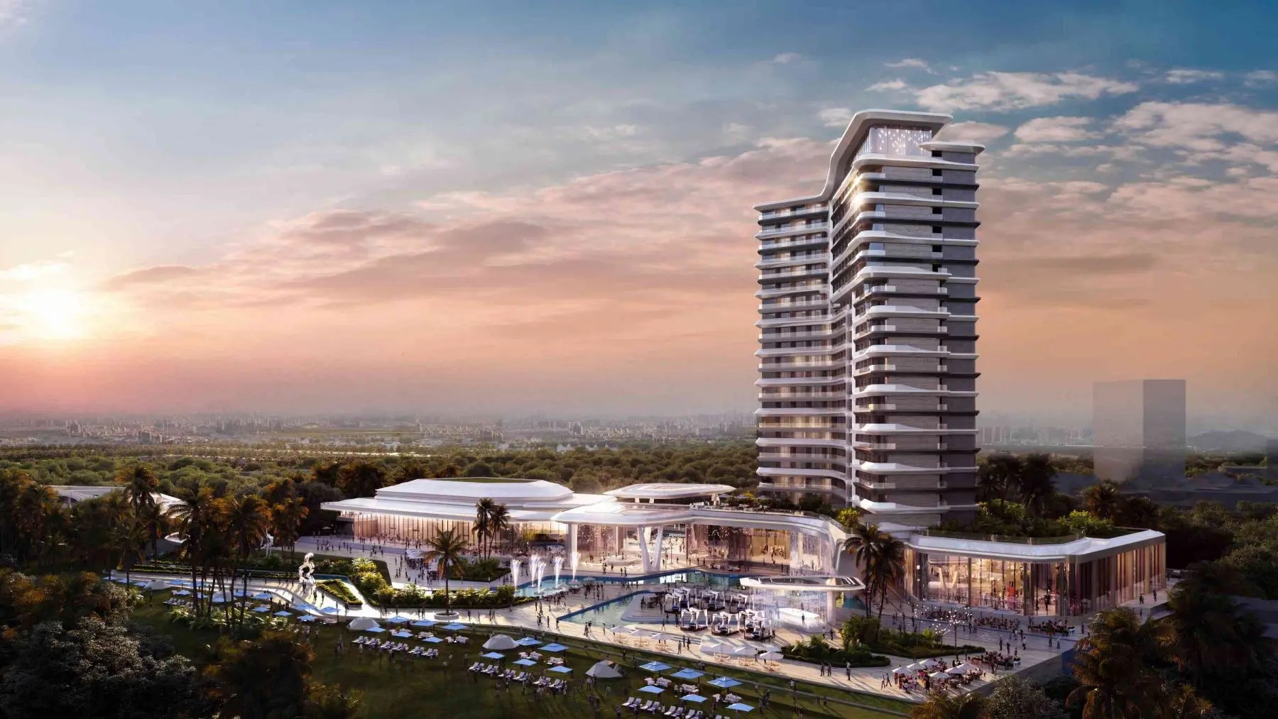 China Commercial complex rendering factory and manufacturers Frontop