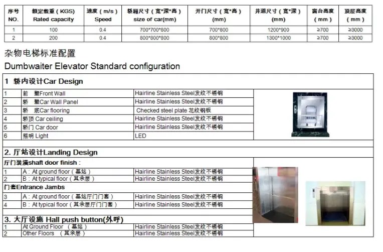 China Library Book Table Type Dumbwaiter Elevator,Hostpital Dumb Waiter