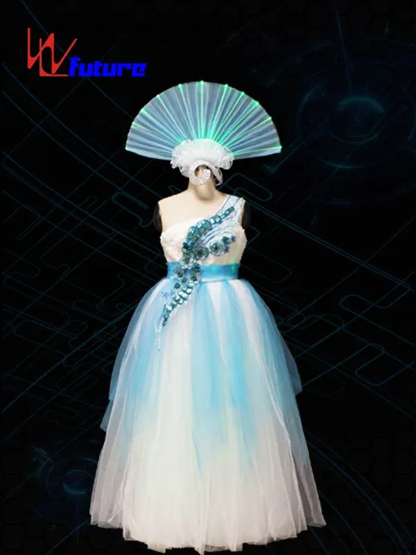 China Top Suppliers Led Stilt Walker Costume Discount Price Fluorescent Dance Flashlight Light