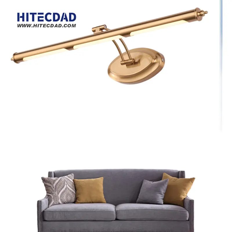 China Living room full copper bathroom mirror headlight Manufacturer