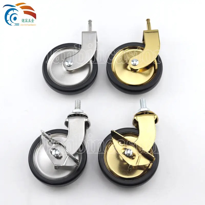China 3inch Food Service Cart Casters Manufacturer and Supplier Jianbin