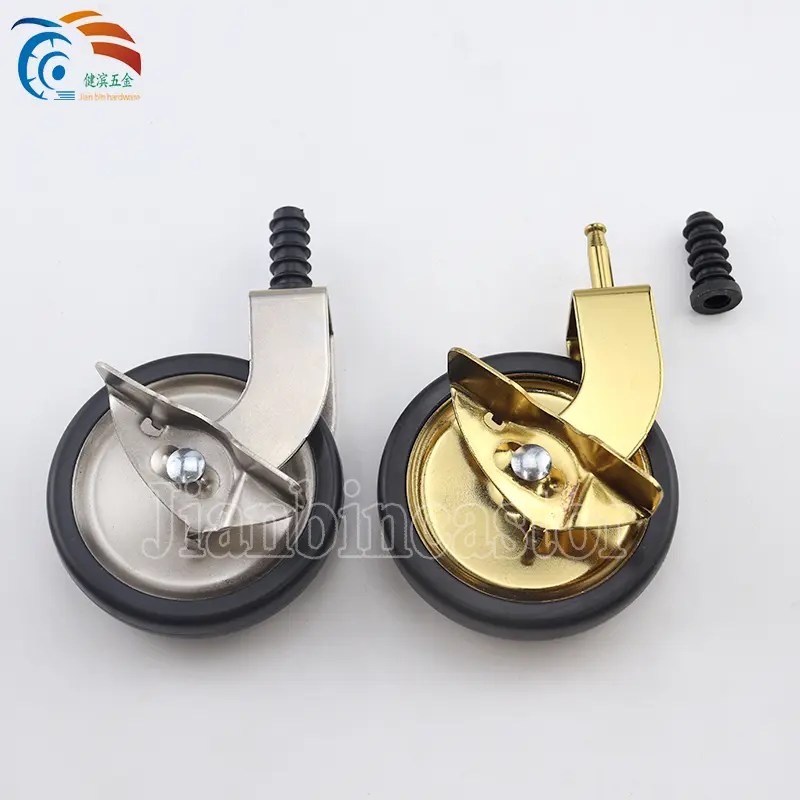 China 3inch Food Service Cart Casters Manufacturer and Supplier Jianbin