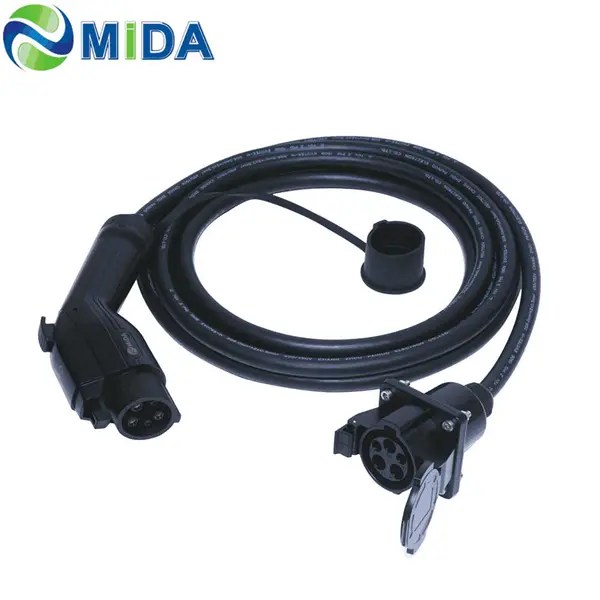 Good Quality EV Adapter 10M 32A 40A Type 1 EV Charging Extension