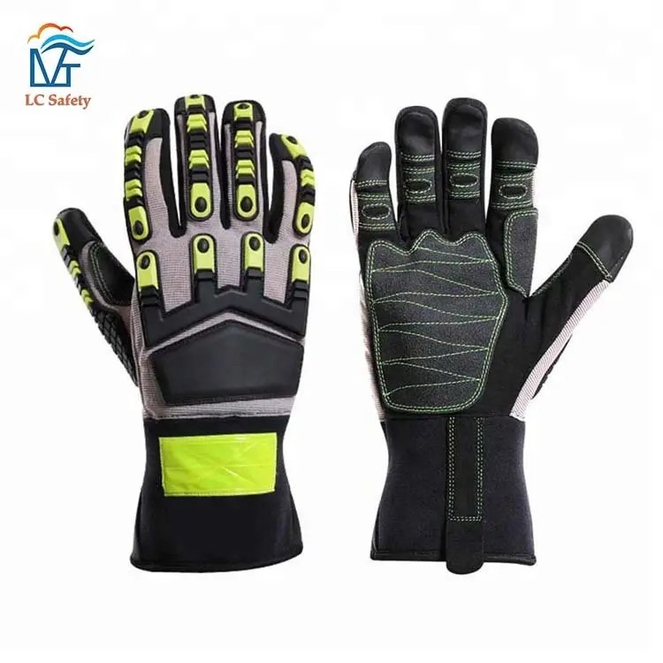 Wholesale Carpenter Gloves Antivibration Mining Safety Gloves