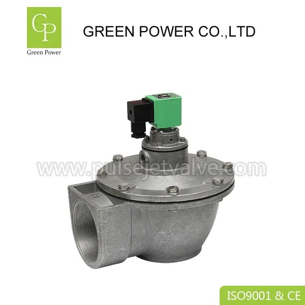 DMFZ62S bag house pulse valve, DC24V DN62 2.5 inch diaphragm valve