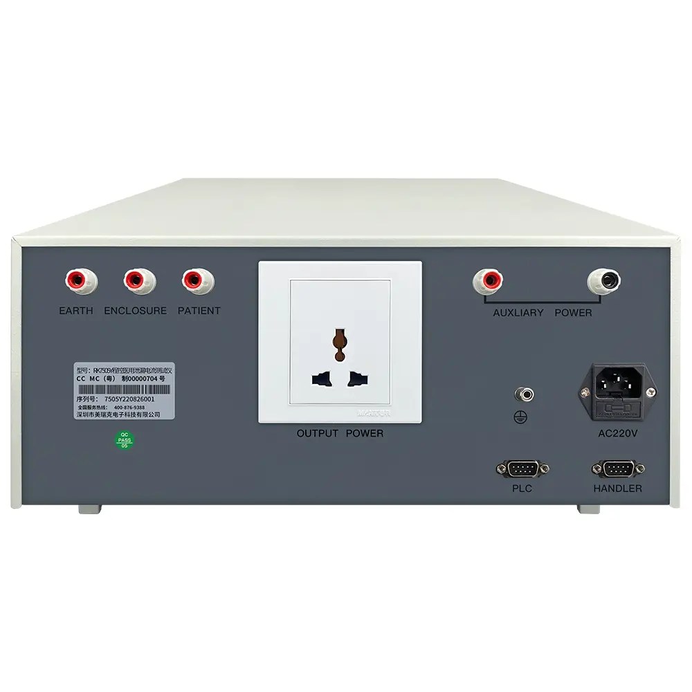 RK7505Y/RK7510Y/RK7520Y/RK7530Y/RK7550Y Programmable Medical Leakage Current Tester
