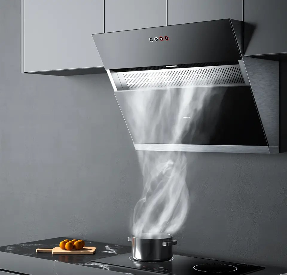 700mm side suction range hood A651 ROBAM