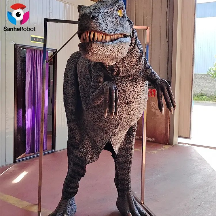 Wholesale New dinosaur props animatronic hidden legs dinosaur costume