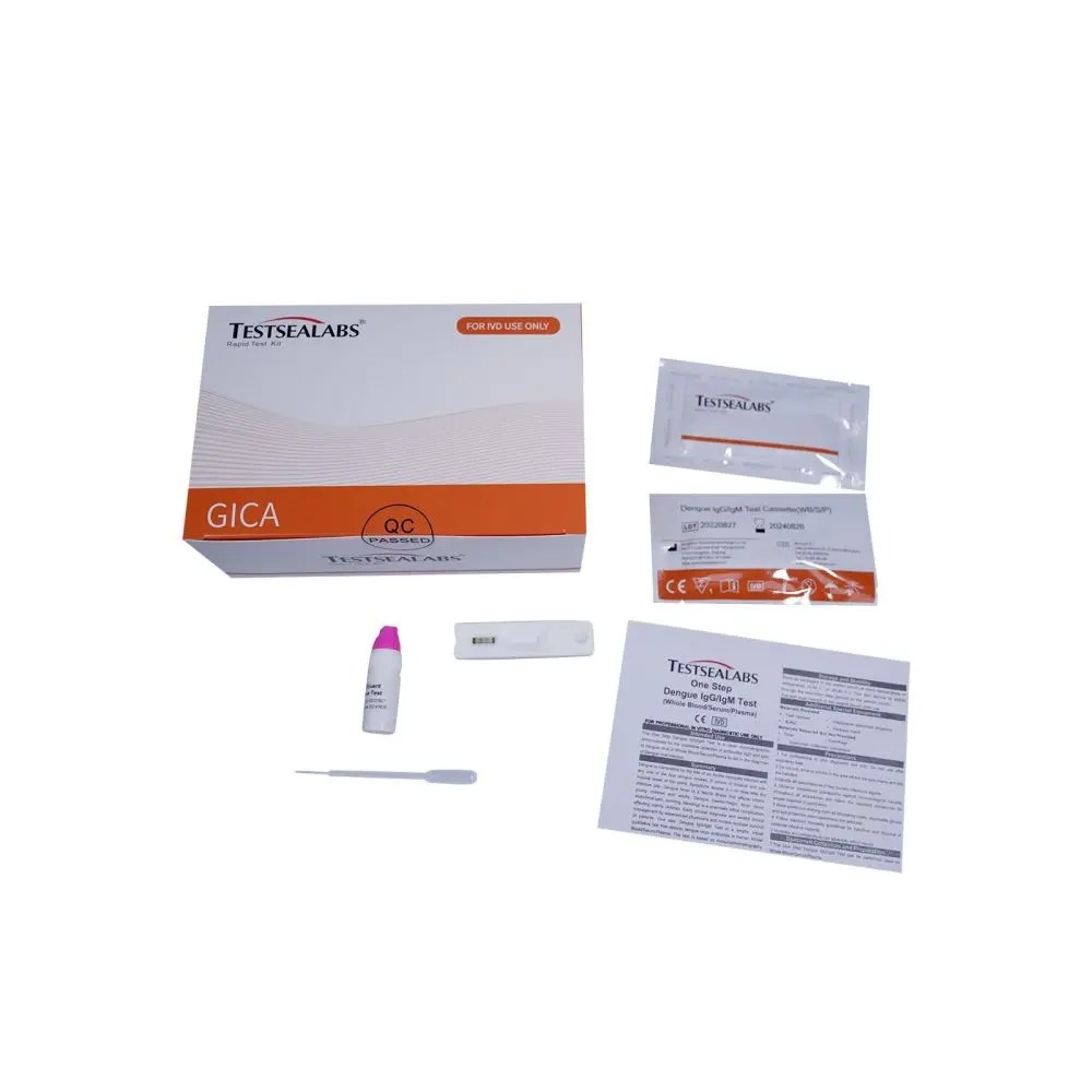Wholesale Testsea Disease Test Dengue IgG/IgM Rapid Test Kit Supplier