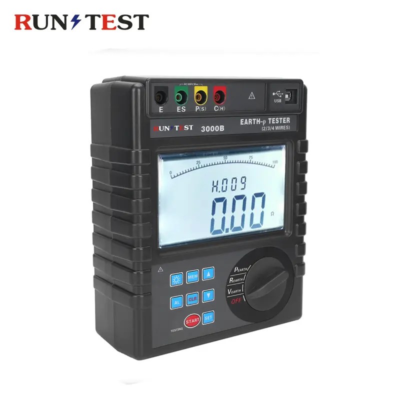 Best Earth Resistance Testing Set Soil Resistivity Meter Manufacturer