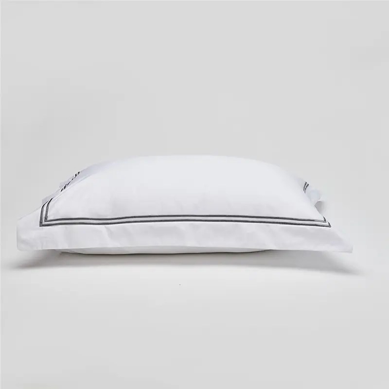 Wholesale Wholesale High Quality Embroidery Pillow Case White Cotton