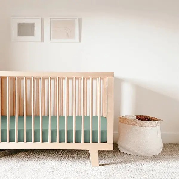 Wholesale Crib Sheets Fitted Baby Crib Sheet Neutral for Standard Crib