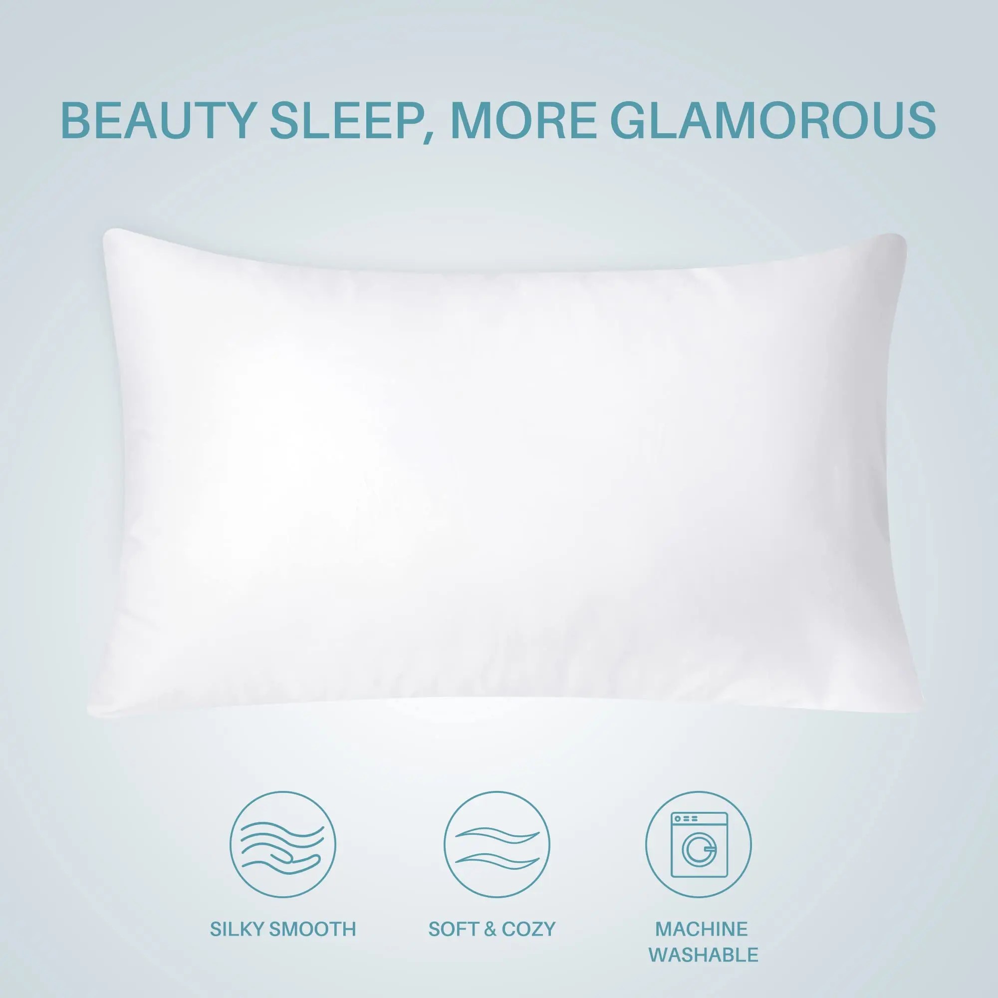 Wholesale Wholesale Microfiber Standard Pillowcase White Bed Pillow