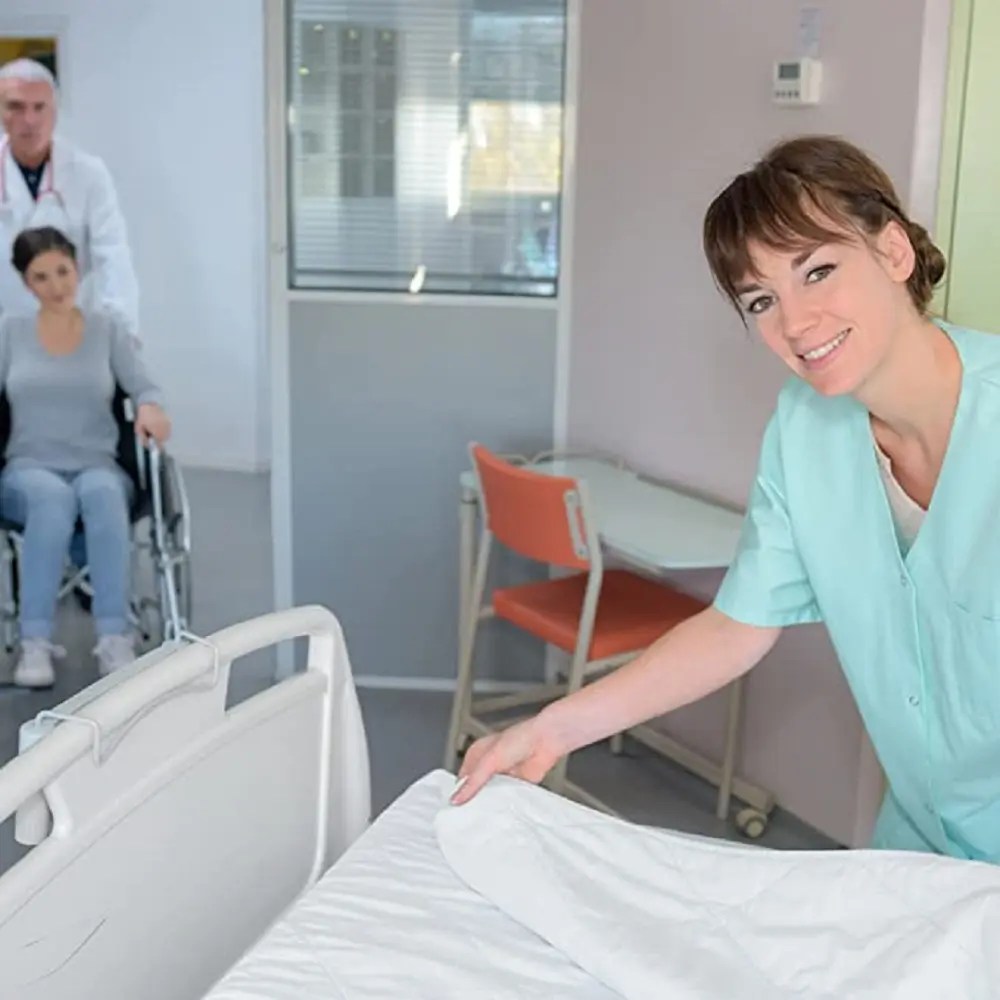 Wholesale 100 Cotton 3 Piece Hospital Bed Sheet Set Standard Sheets