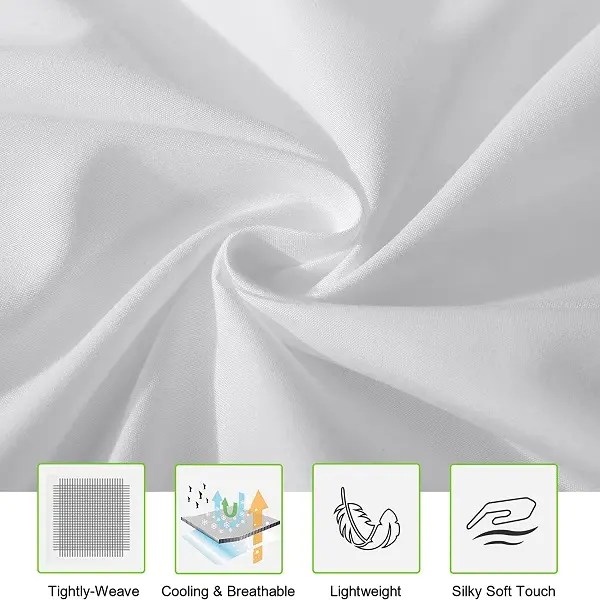 Wholesale White Queen Sheets Set 4 Piece Hotel Luxury Super Soft 1800