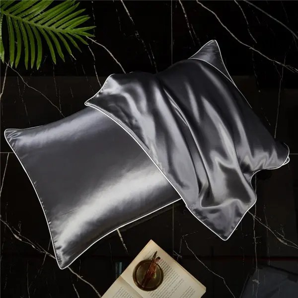 Wholesale Amazon Hot Selling Envelope Closure Silky Satin Pillow case