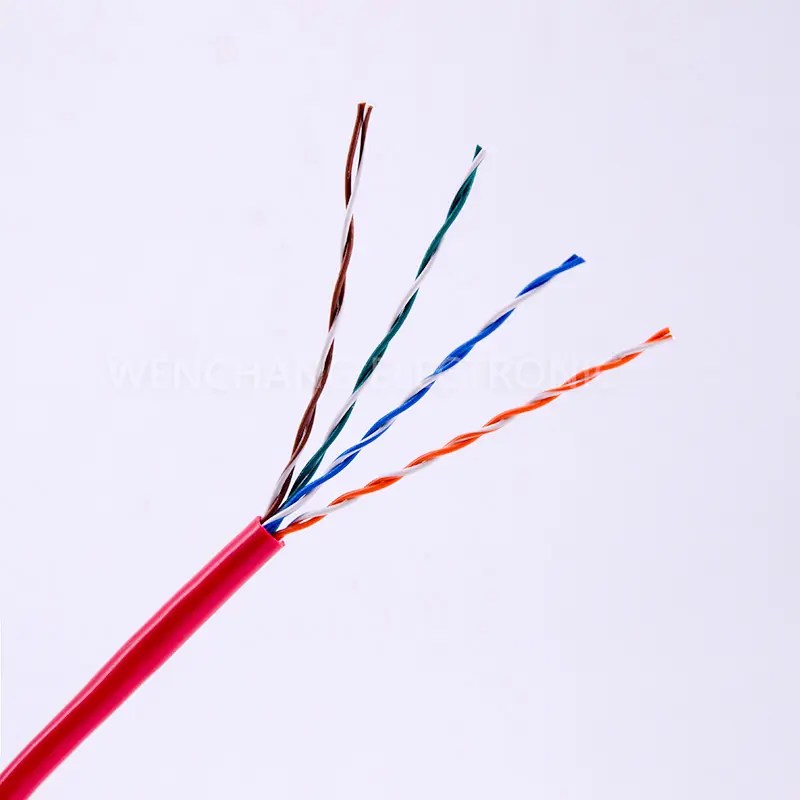 CL2 or CL3 Powerlimited Circuit PVC Jacketed Cable Pass FT4 Flame Test 4PR