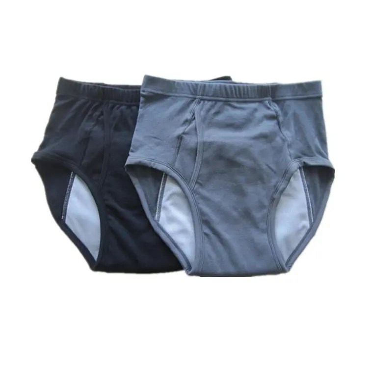 Wholesale Incontinence Underwear For Men Hook Loop Boxer Briefs