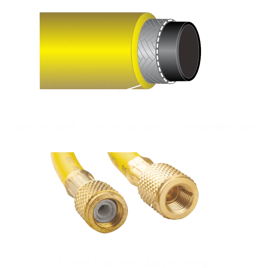 Professional China Non Sparking Vacuum Pump R410A/R32 High Pressure