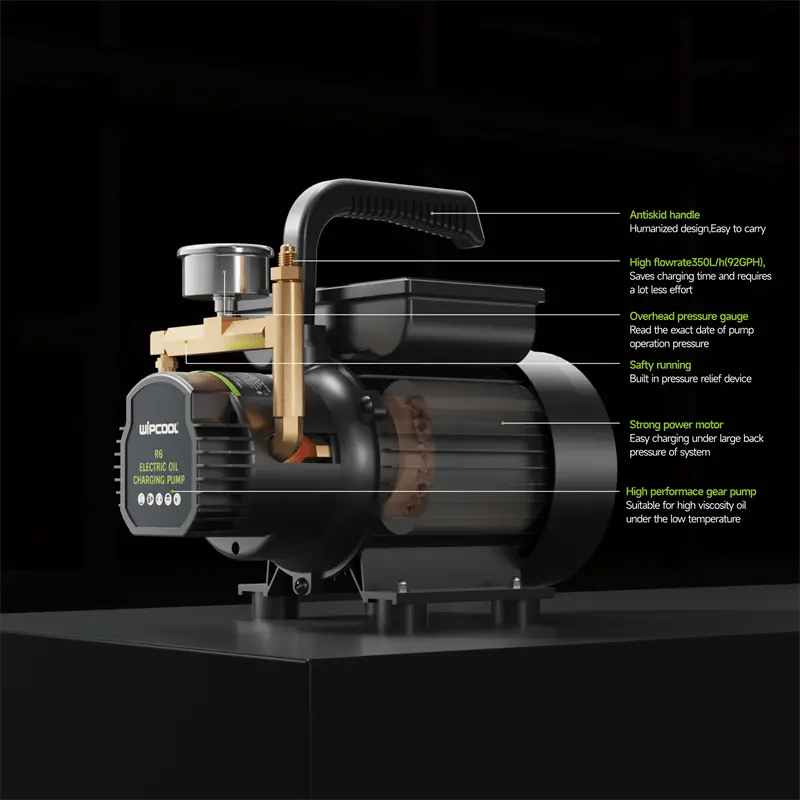 Electric Refrigeration Oil Charging Pump R6