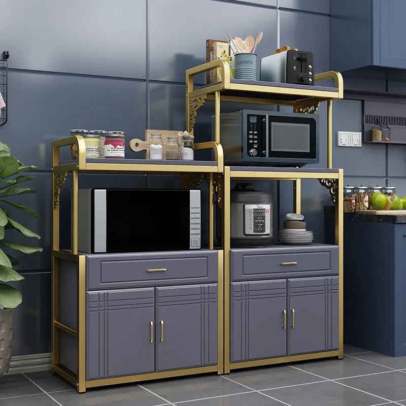 Kitchen Multifunction Rack Floor Multi Storey Storage Locker