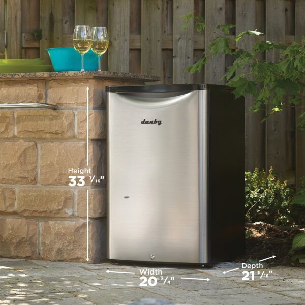 Danby Outdoor Fridge In Stainless Steel DAR044A6BSLDBO Danby Canada